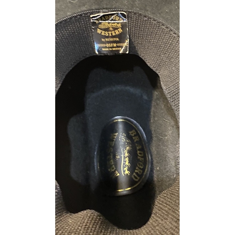 Bradford by Resistol Western / Cowboy Hat OSFM - Picture 5 of 9